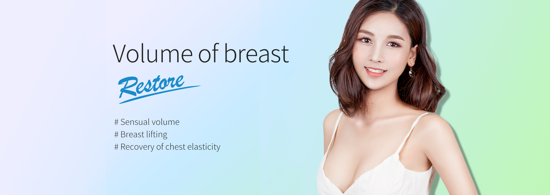 Volume of breast restore