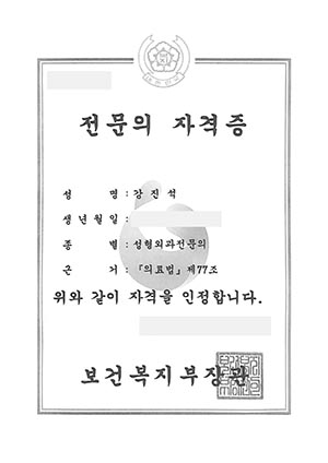 Kang Jin Seok - WJ Wonjin Plastic Surgery